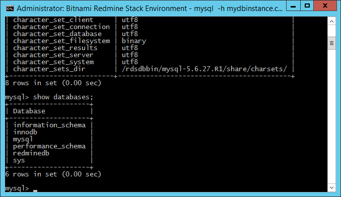 aws bitnami redmine